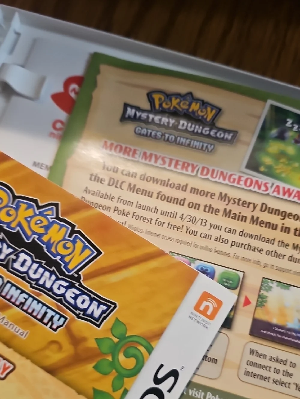 Nintendo 3DS Game Pokemon Mystery Dungeon Gates To Infinity Like NEW